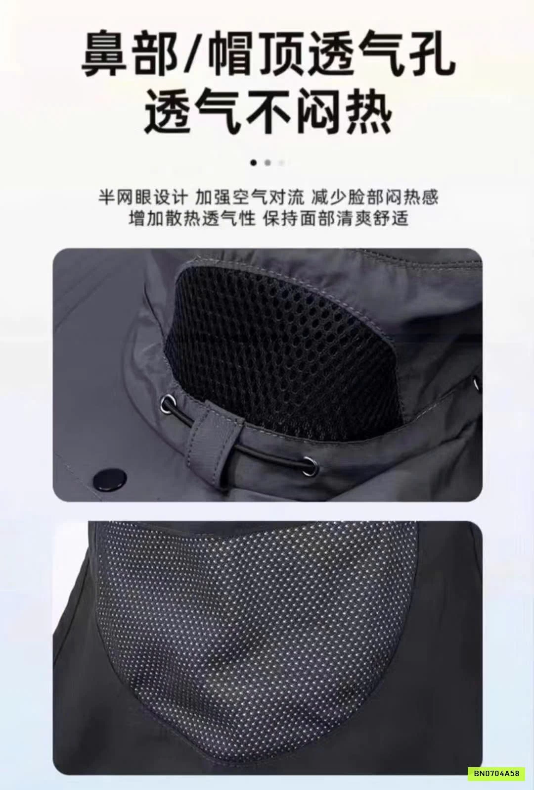 MŨ CHỐNG NẮNG ĐA NĂNG