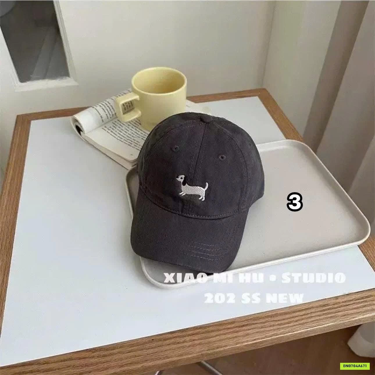 MŨ LƯỠI TRAI THÊU SIÊU XINH CHO BÉ