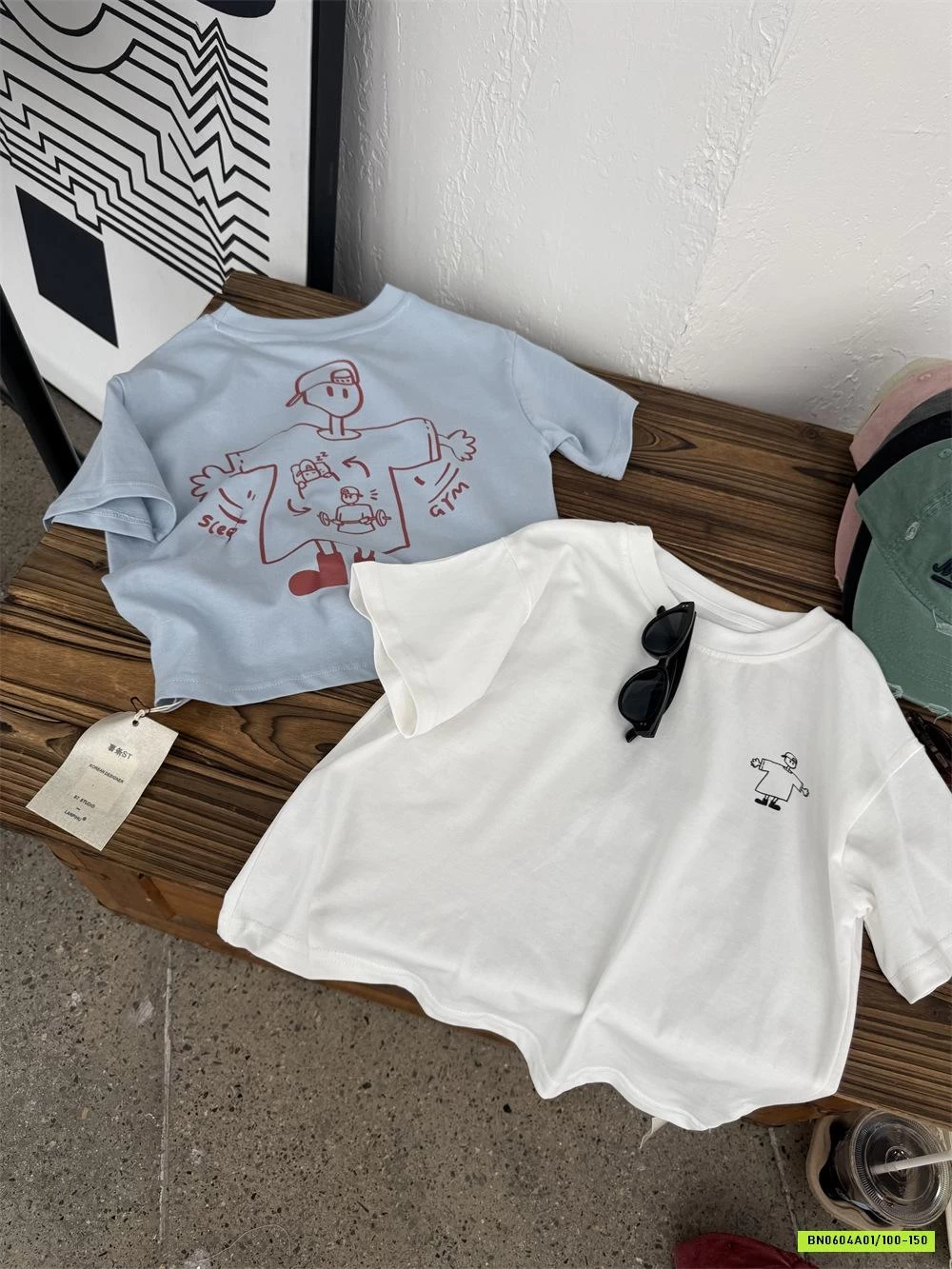 ÁO THUN IN HÌNH VẼ NGỘ NGHĨNH