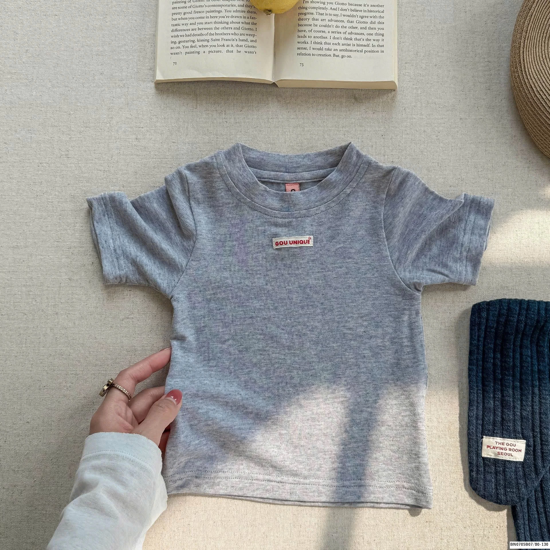 ÁO THUN CỔ TRÒN BÉ GÁI ADBABY