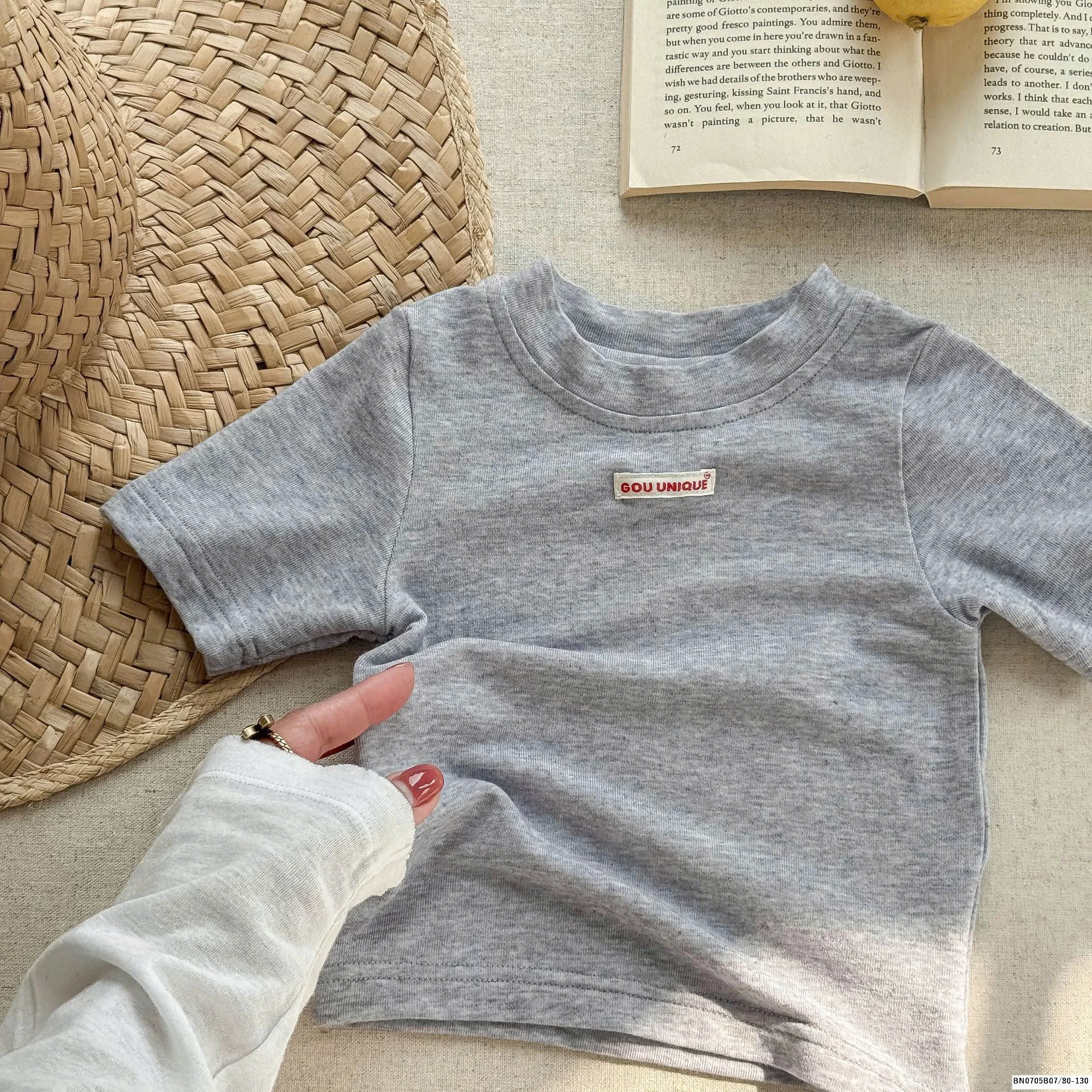 ÁO THUN CỔ TRÒN BÉ GÁI ADBABY