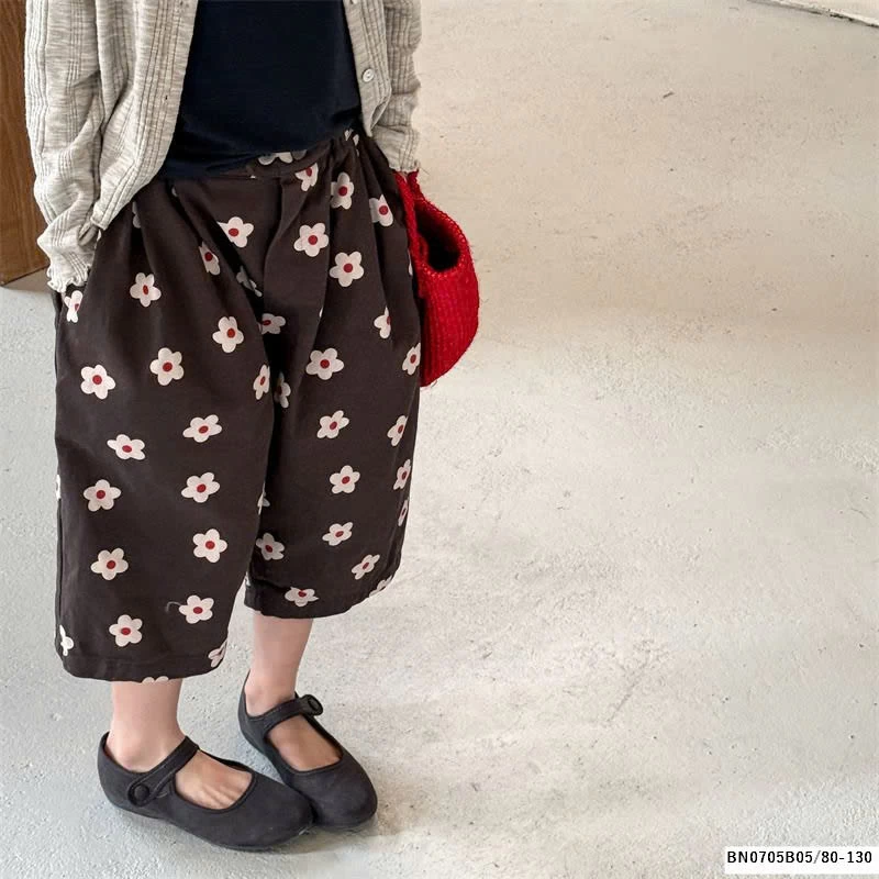 QUẦN NGỐ HOA BÉ GÁI  ADBABY