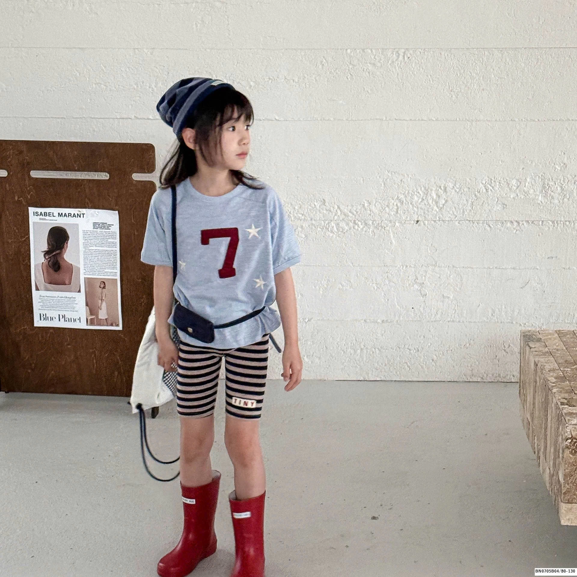 ÁO THUN COTTON NHĂN SỐ 7 ADBABY