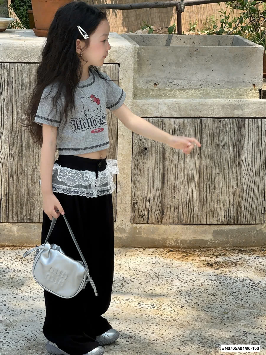 QUẦN GIÓ SUÔNG PHỐI CẠP REN