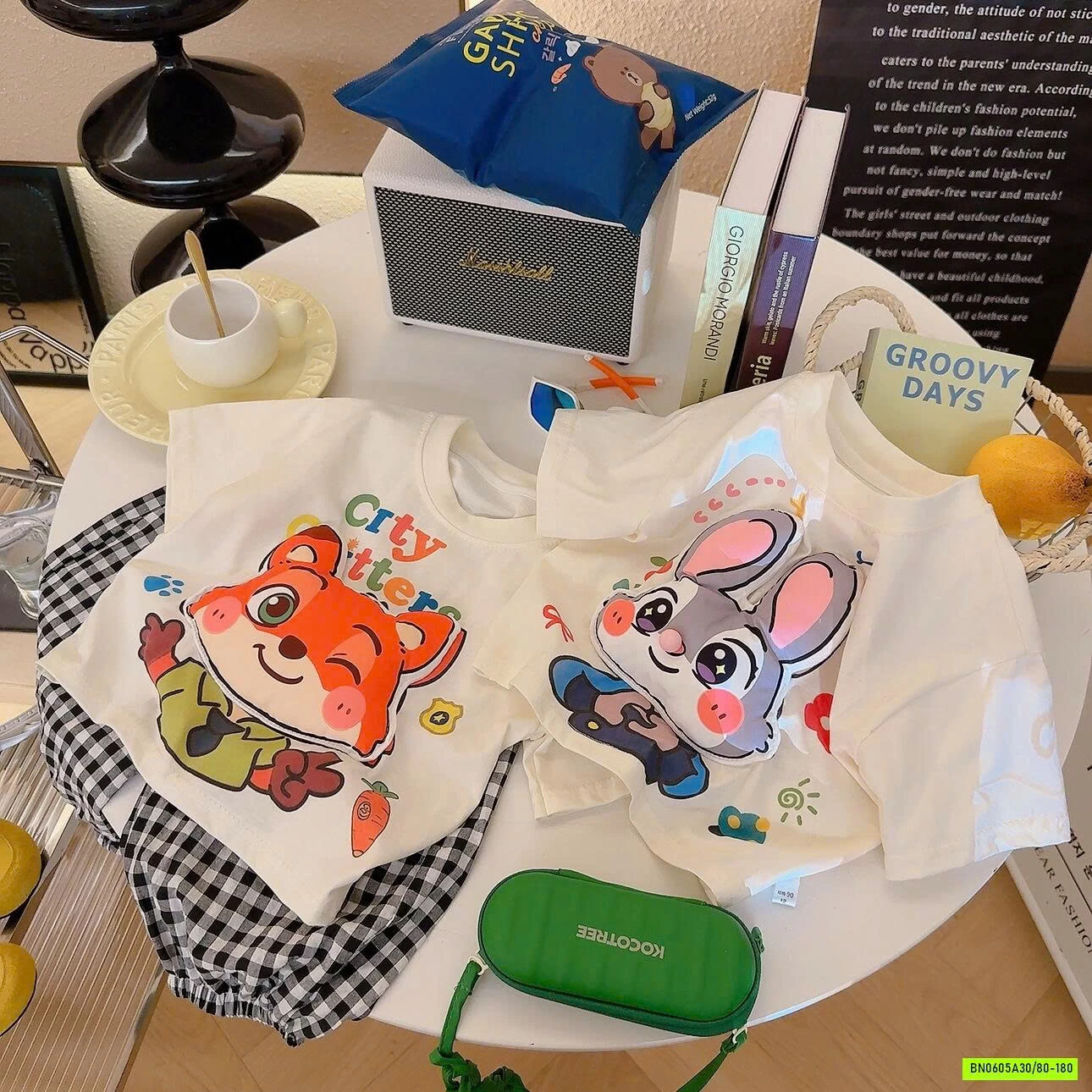 ÁO THUN GẮN THÚ CƯNG ZOOTOPIA
