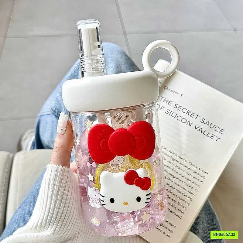 BÌNH UỐNG NƯỚC KITTY NHỎ