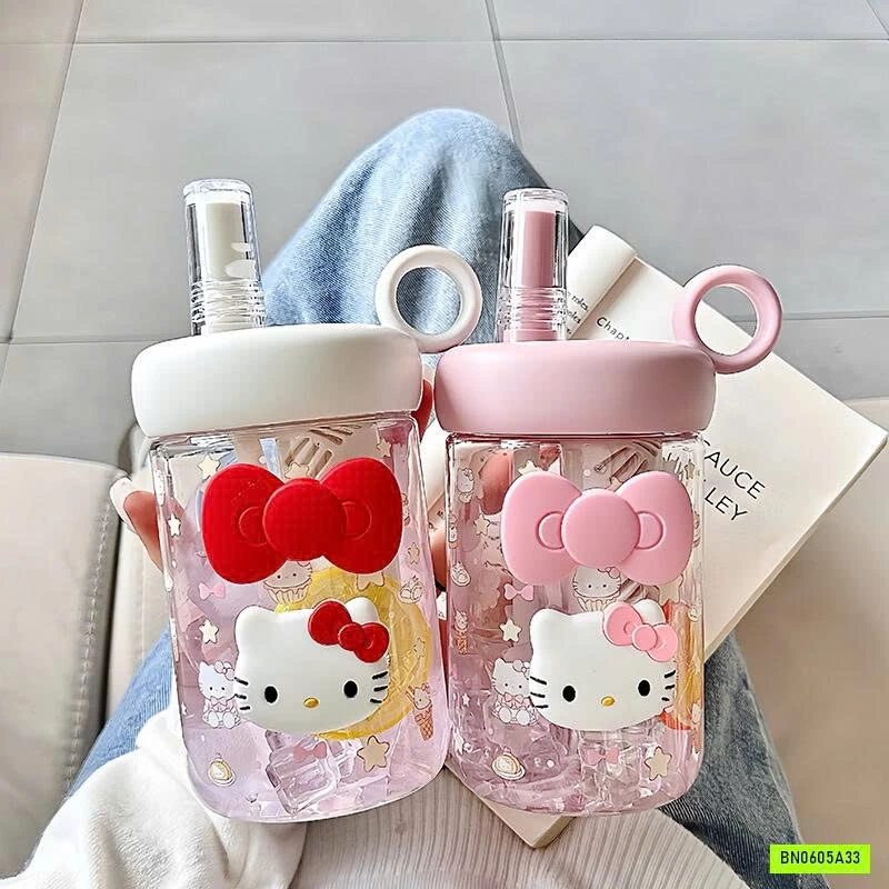 BÌNH UỐNG NƯỚC KITTY NHỎ