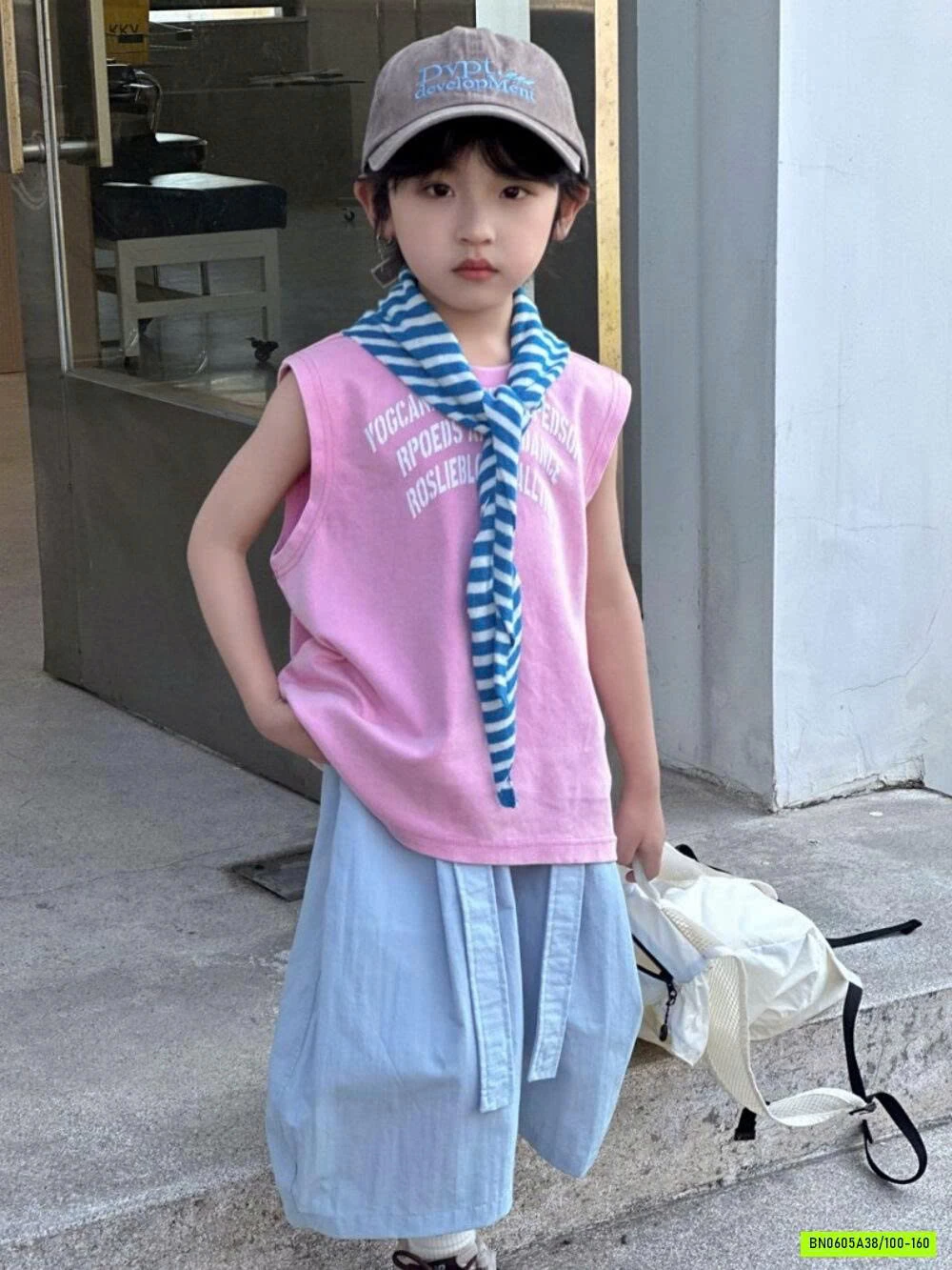TANKTOP IN CHỮ BÉ TRAI