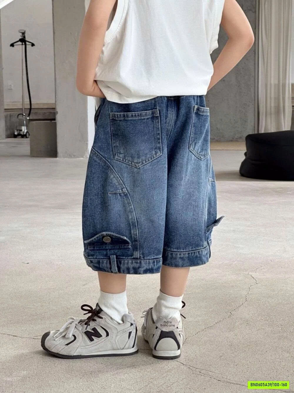 SHORT JEANS BÍ CÁ TÍNH