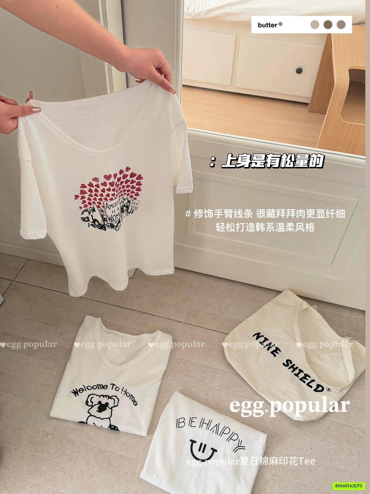 ÁO THUN GIẤY IN HÌNH DỄ THƯƠNG EGG