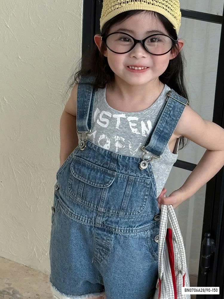 YẾM JEANS GẤU TUA RUA