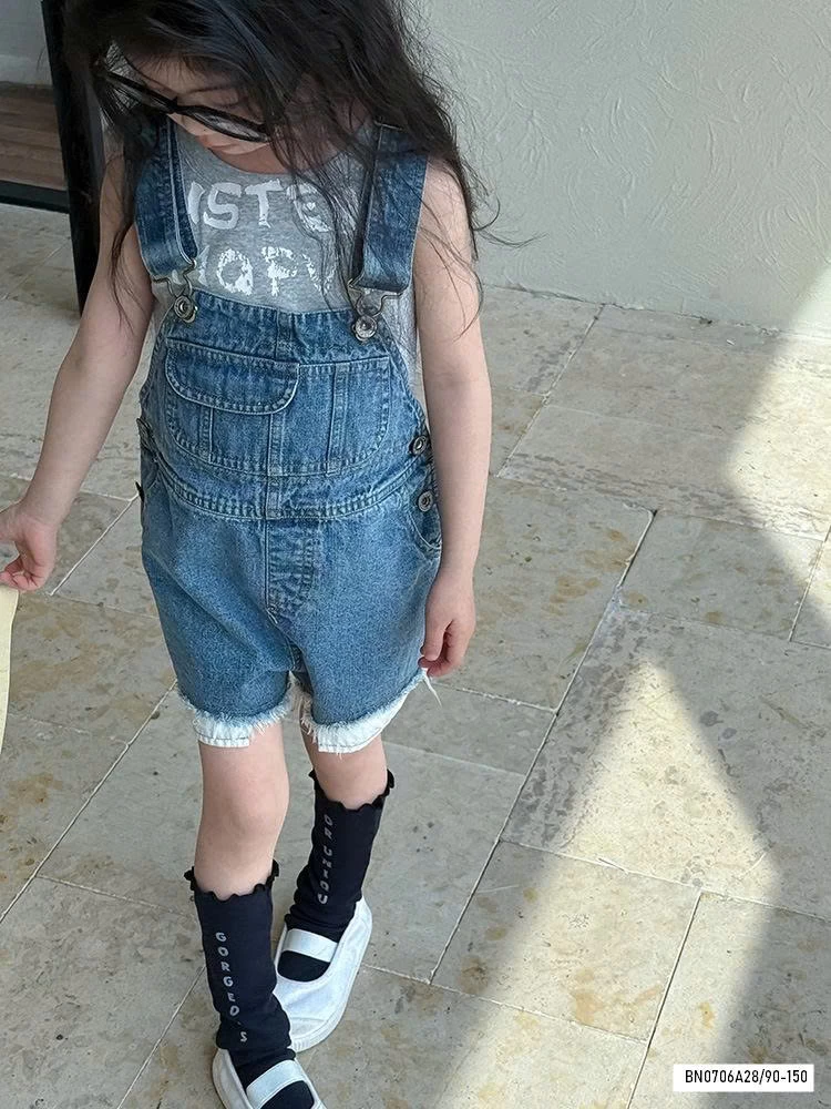 YẾM JEANS GẤU TUA RUA