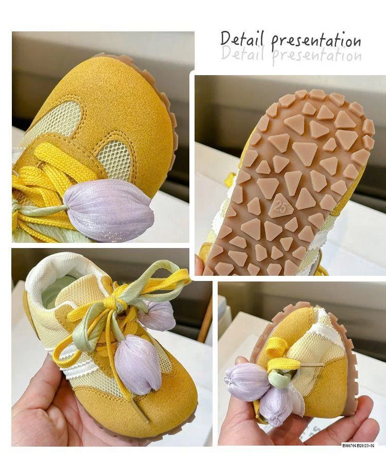 GIÀY THỂ THAO LƯỚI DÂY HOA TULIP