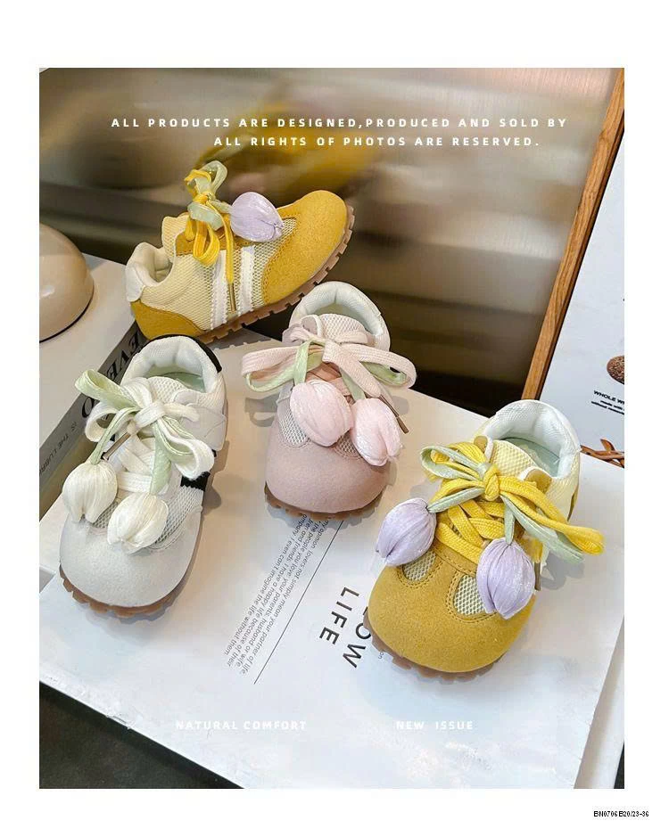 GIÀY THỂ THAO LƯỚI DÂY HOA TULIP