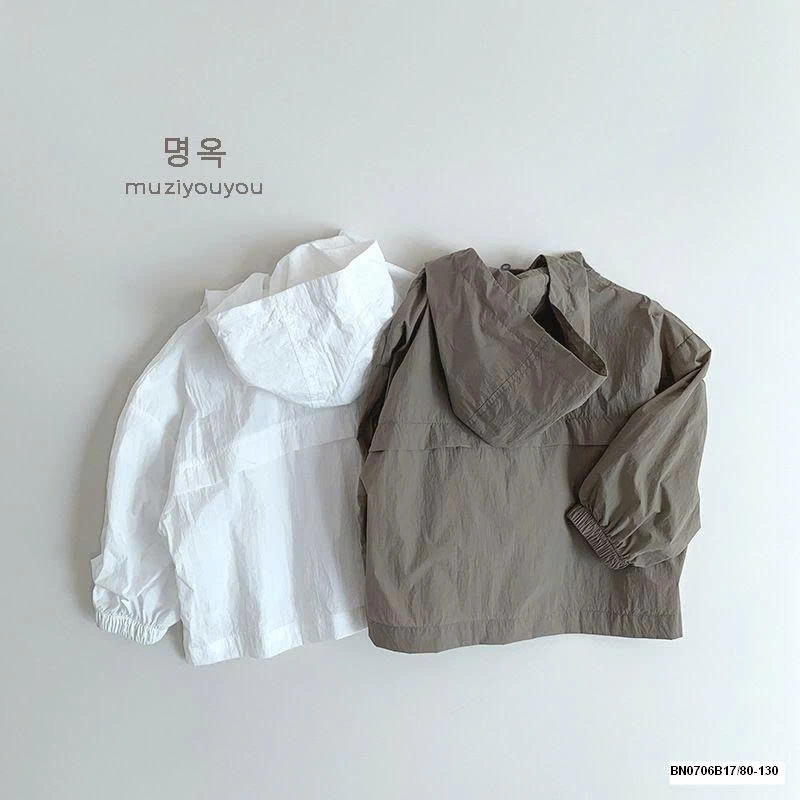 ÁO KHOÁC GIÓ CHỐNG NẮNG BÉ TRAI