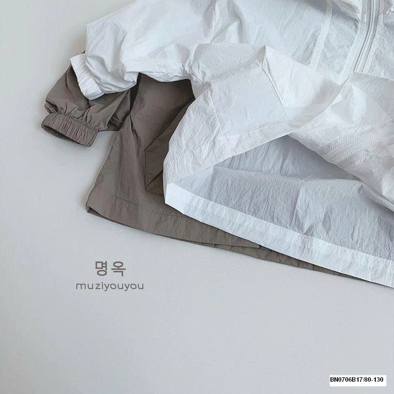 ÁO KHOÁC GIÓ CHỐNG NẮNG BÉ TRAI