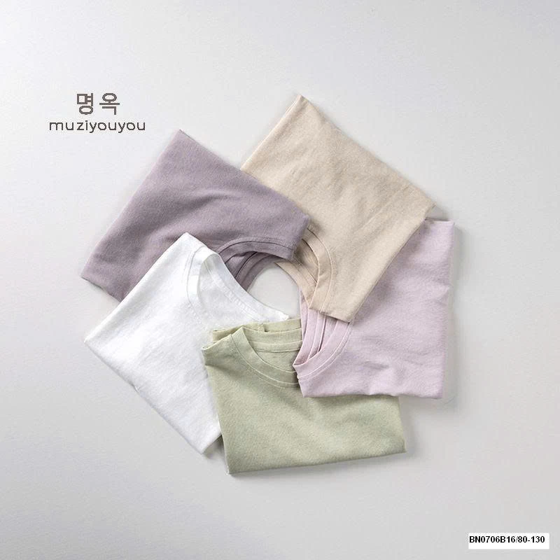 ÁO THUN TRƠN MÀU STYLE HÀN