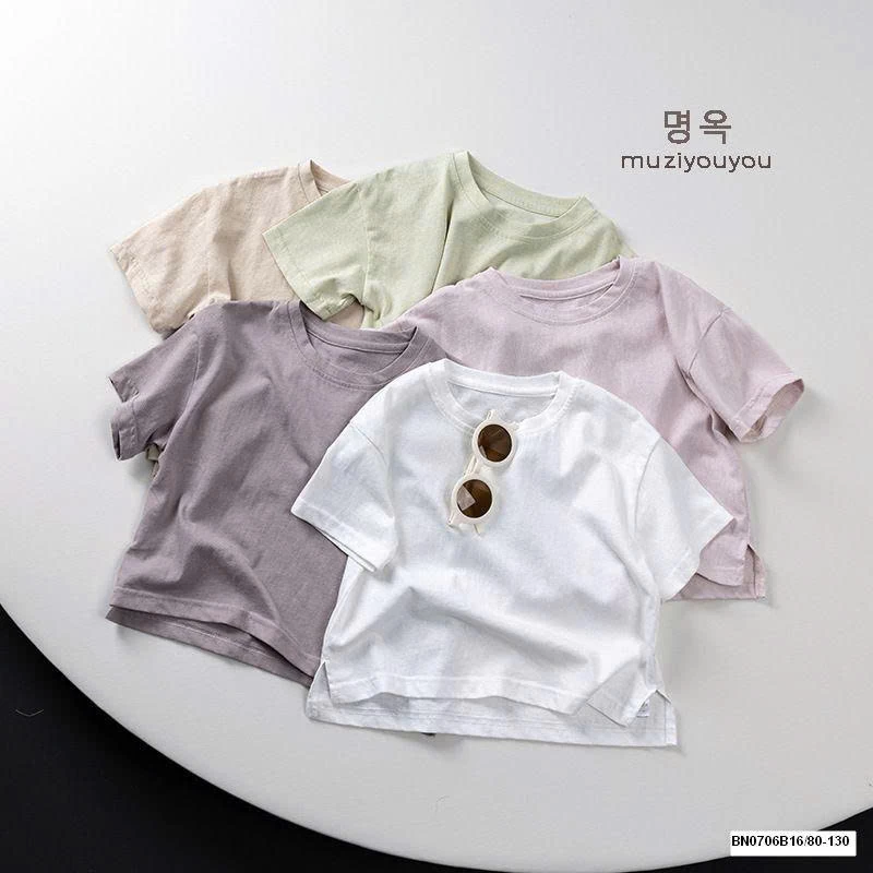 ÁO THUN TRƠN MÀU STYLE HÀN