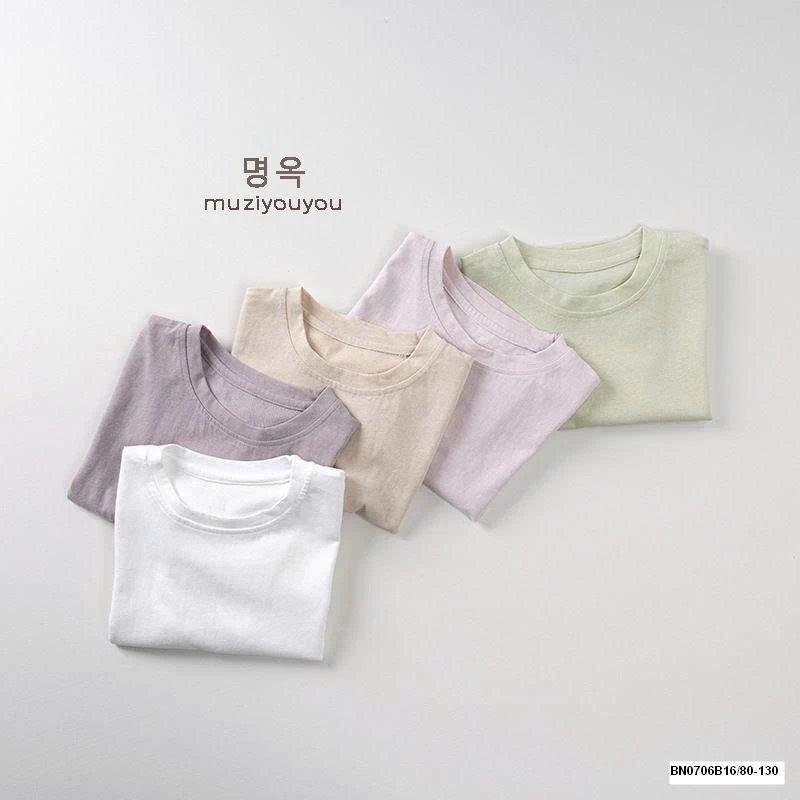 ÁO THUN TRƠN MÀU STYLE HÀN