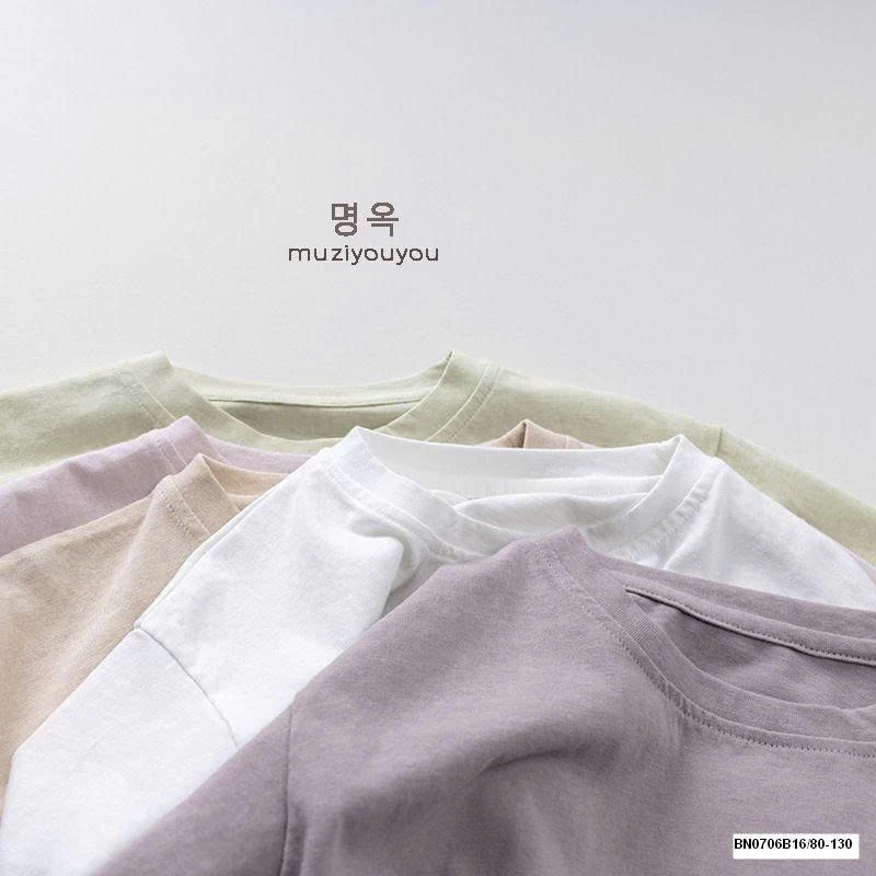 ÁO THUN TRƠN MÀU STYLE HÀN