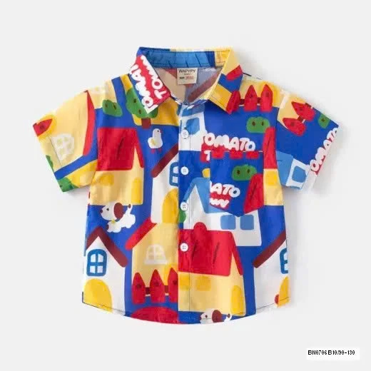 ÁO SƠ MI HỌA TIẾT WAPYPY