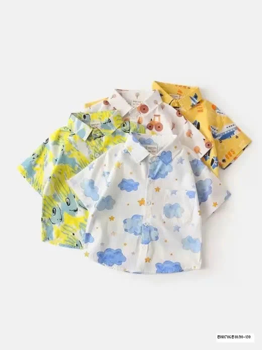 ÁO SƠ MI HỌA TIẾT WAPYPY