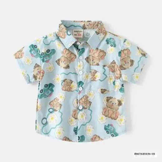 ÁO SƠ MI HỌA TIẾT WAPYPY