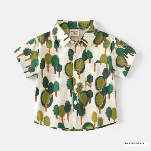 ÁO SƠ MI HỌA TIẾT WAPYPY