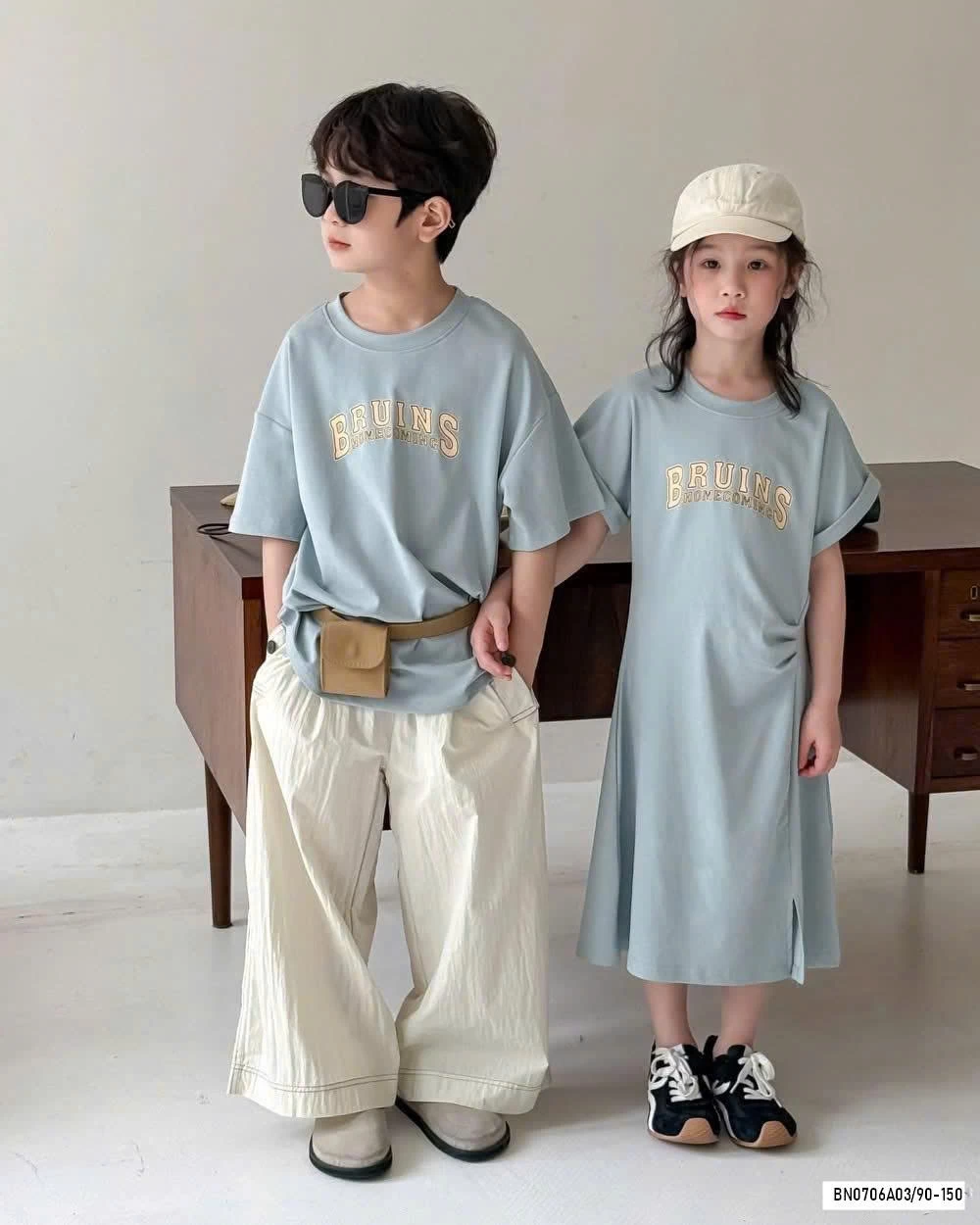 COUPLE XANH BRUINS KUMAIKIDS