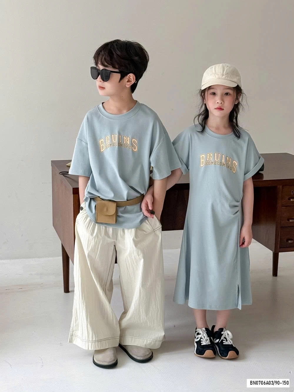 COUPLE XANH BRUINS KUMAIKIDS