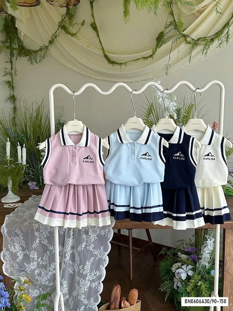 SÉT VÁY POLO XẾP LY