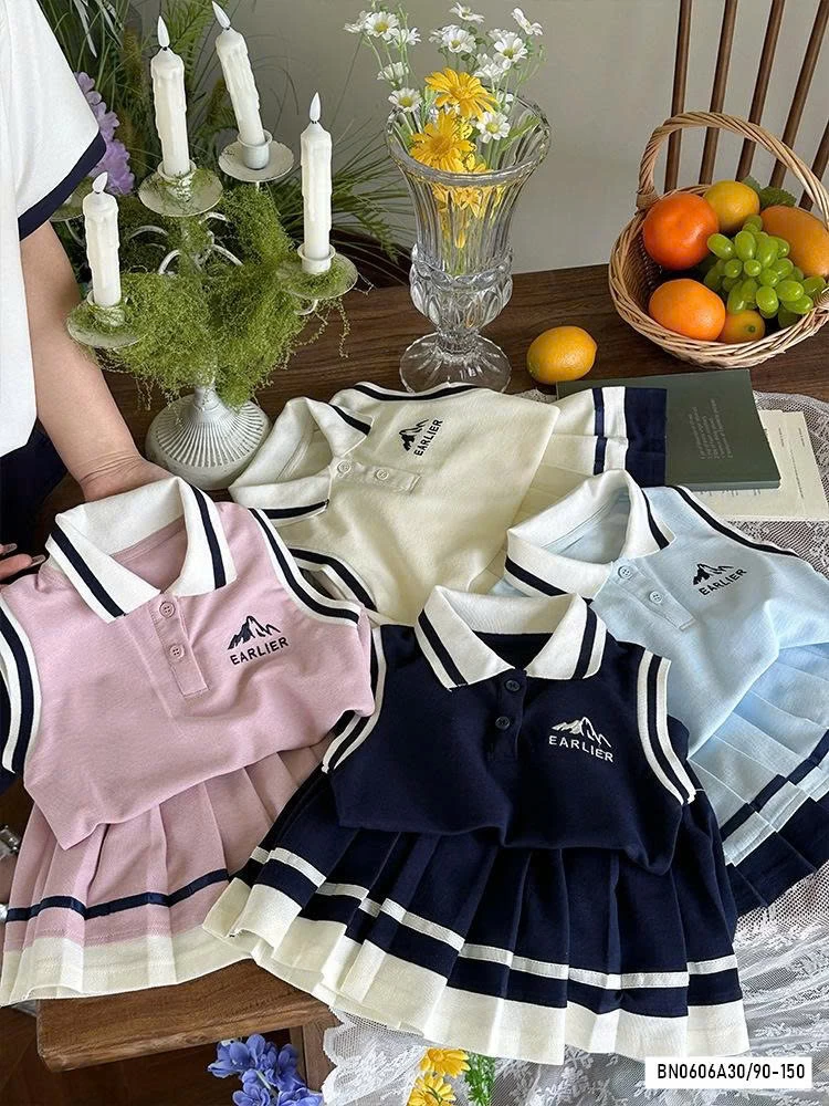 SÉT VÁY POLO XẾP LY