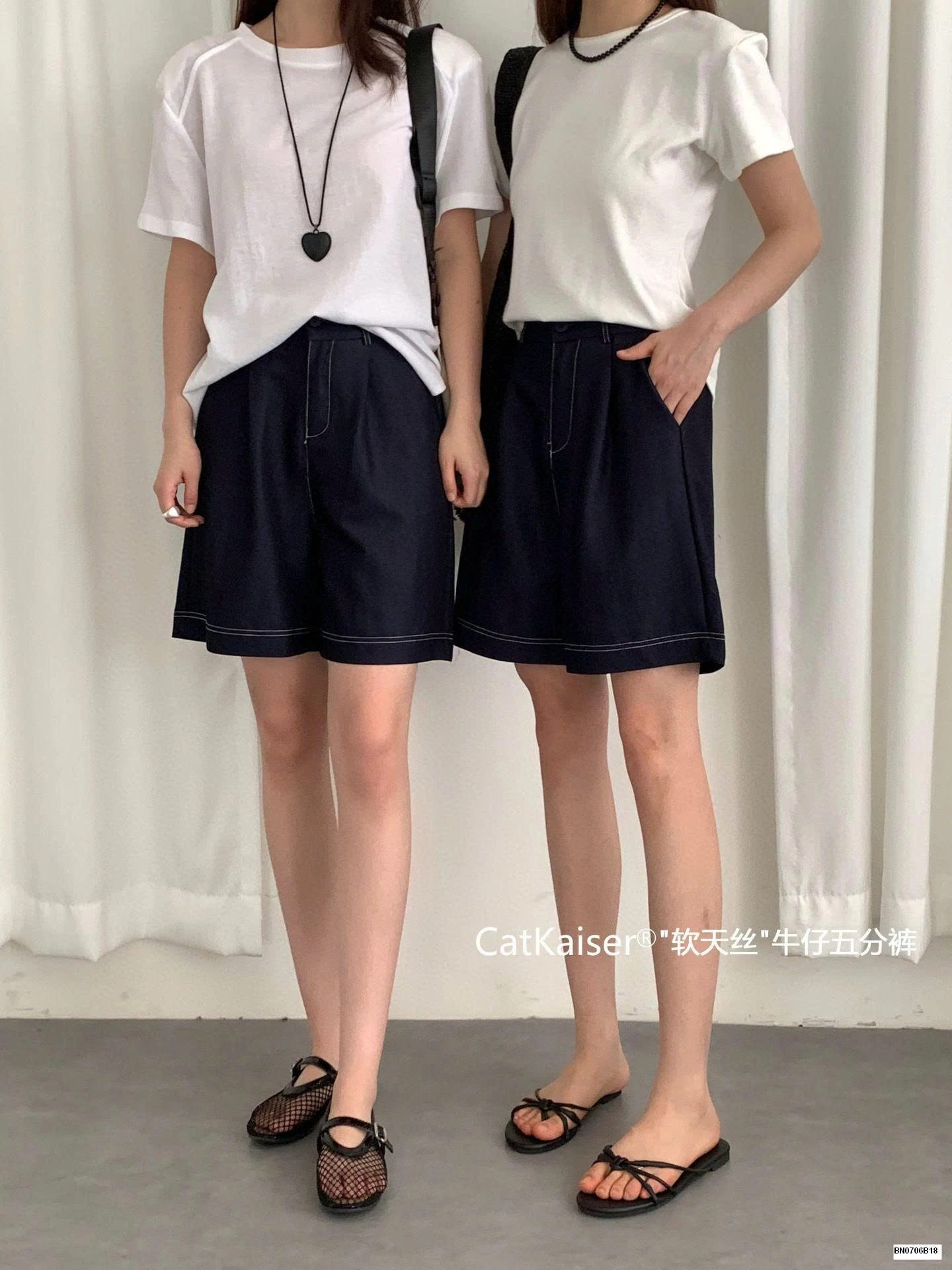 QUẦN SHORT CẠP CAO CATKAISER NỮ