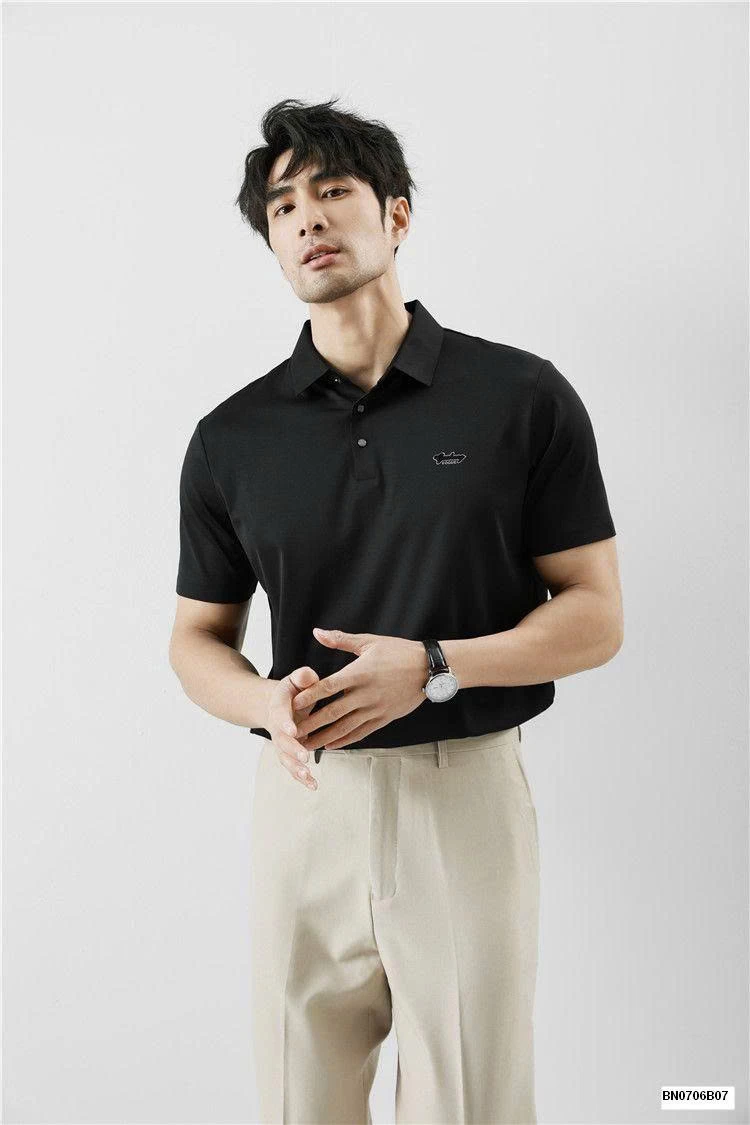 POLO NAM LOGO IN CHỮ CAO CÁP