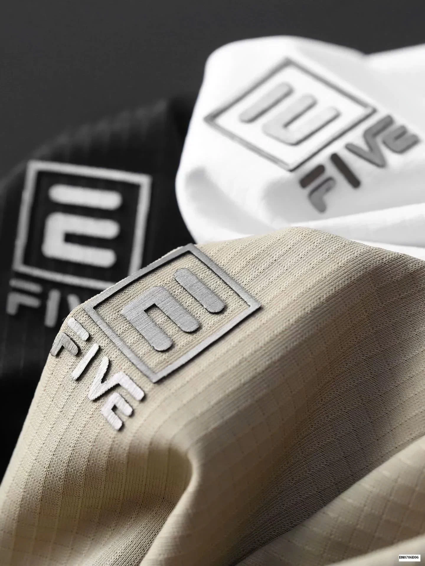 POLO NAM VẢI Ô VUÔNG LOGO FIVE