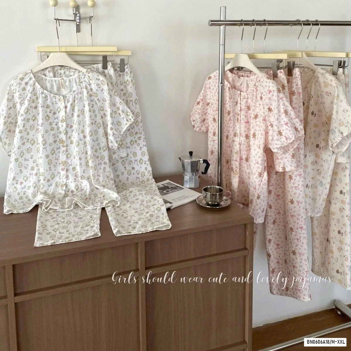 SÉT BỘ MẶC NHÀ 3 CHI TIẾT