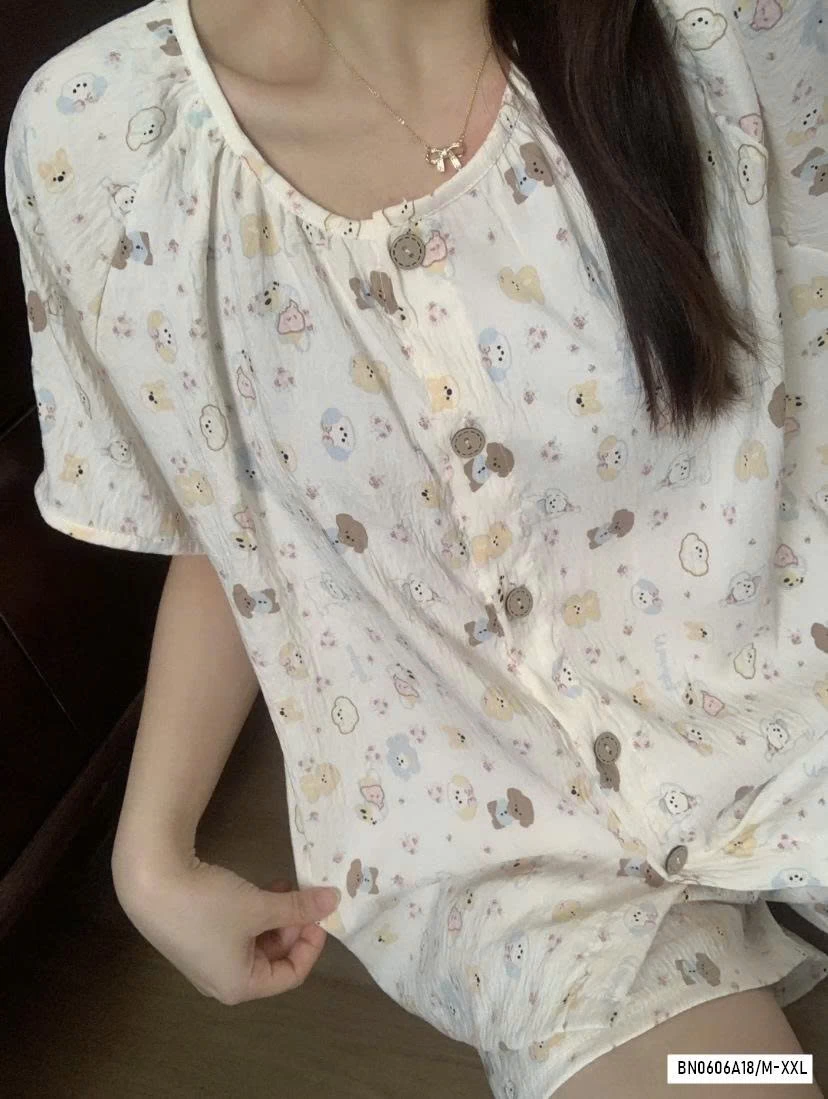 SÉT BỘ MẶC NHÀ 3 CHI TIẾT