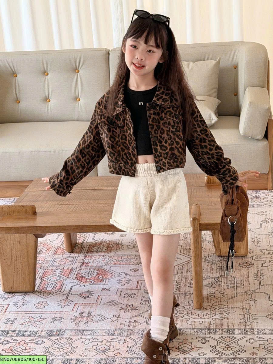 ÁO KHOÁC DA BE THỜI TRANG