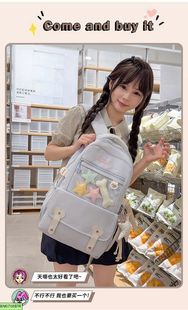 BALO VẢI XƯƠNG CÚN
