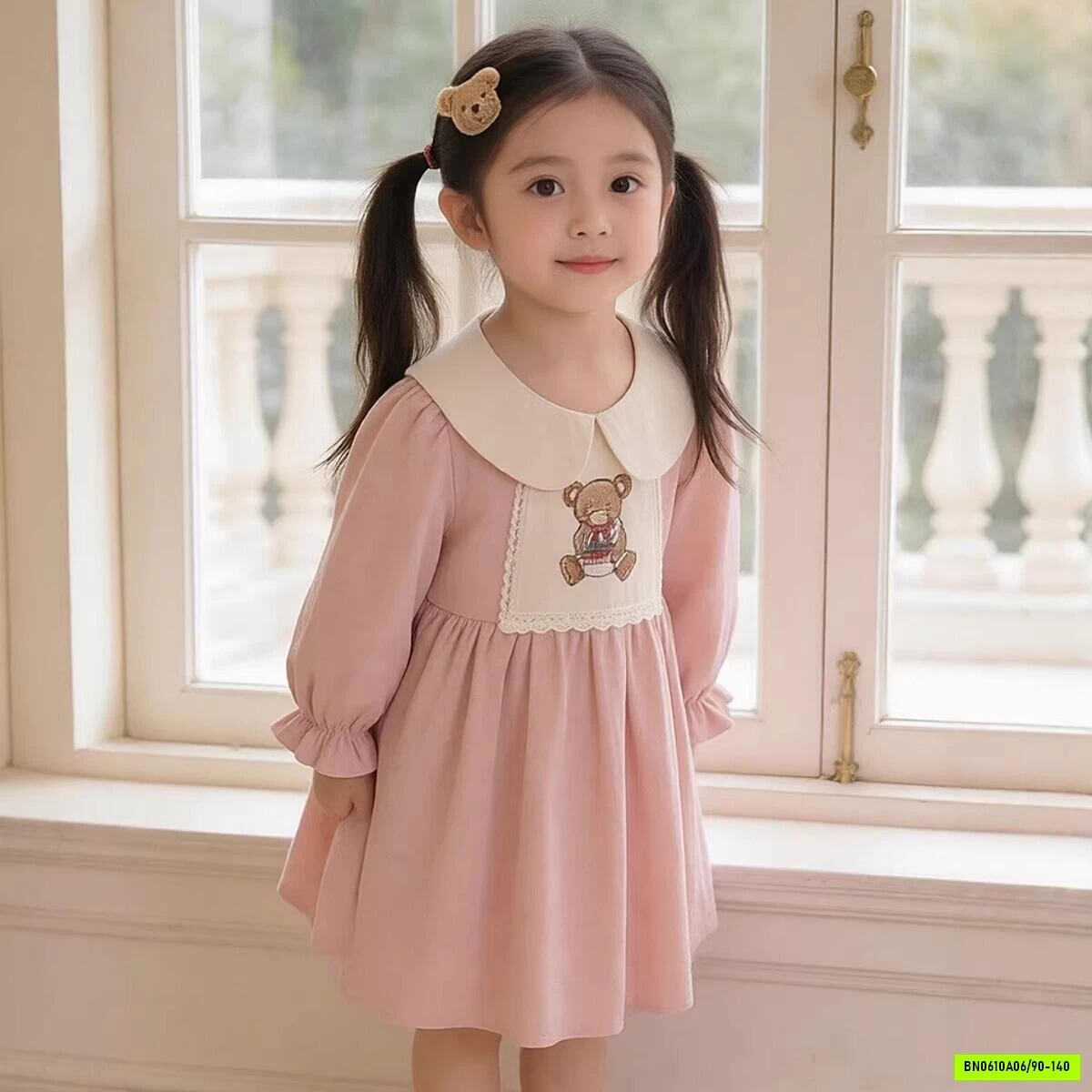 ĐẦM CỔ SEN DỄ THƯƠNG PREMIUM