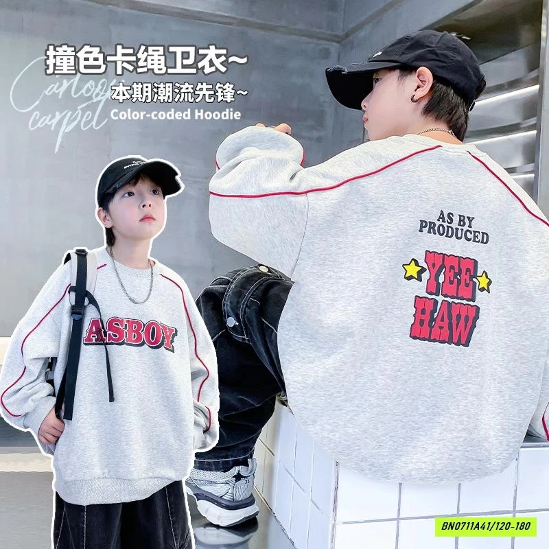 HOODIE XÁM ASBOY HHBABY