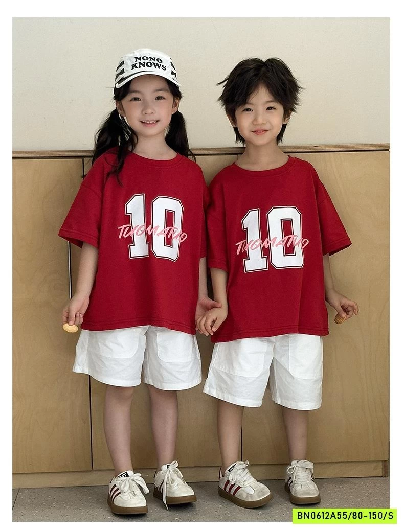 ÁO THUN ĐỎ SỐ 10