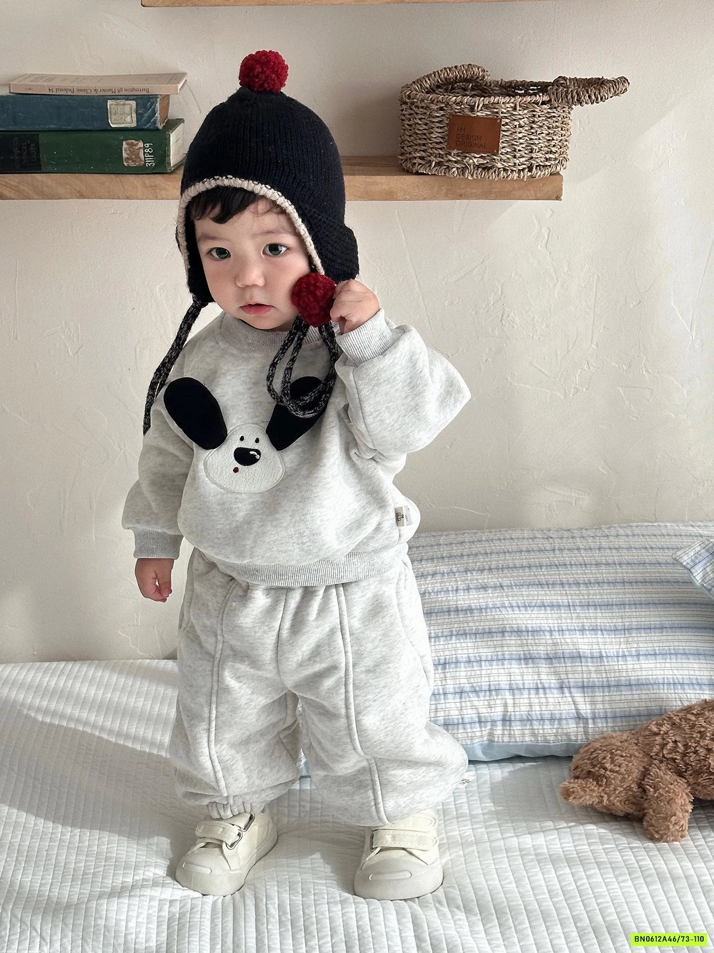 BỘ NỈ CÚN LÓT LÔNG CỪU