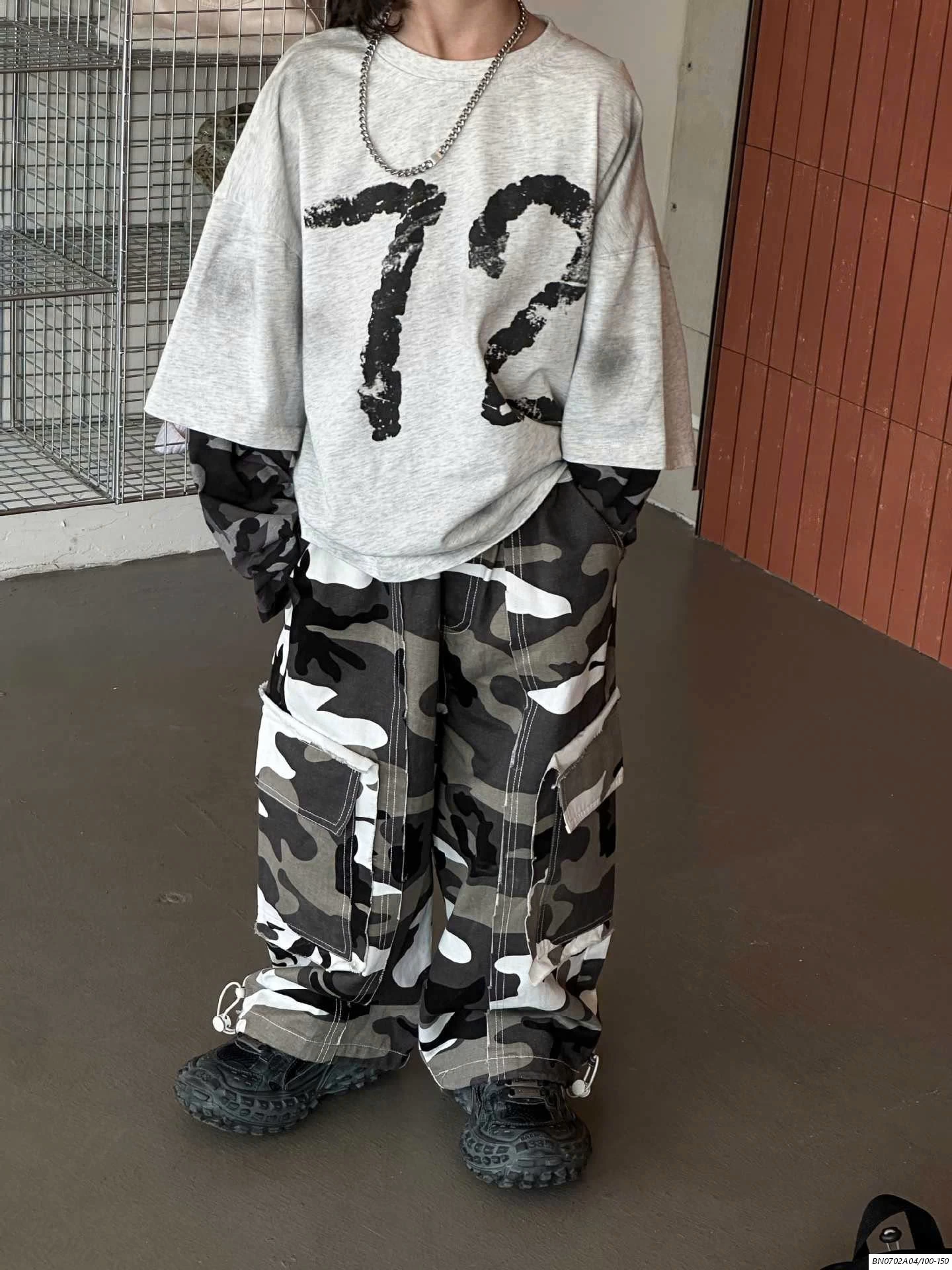 ÁO 72 MIX QUẦN RẰN RI