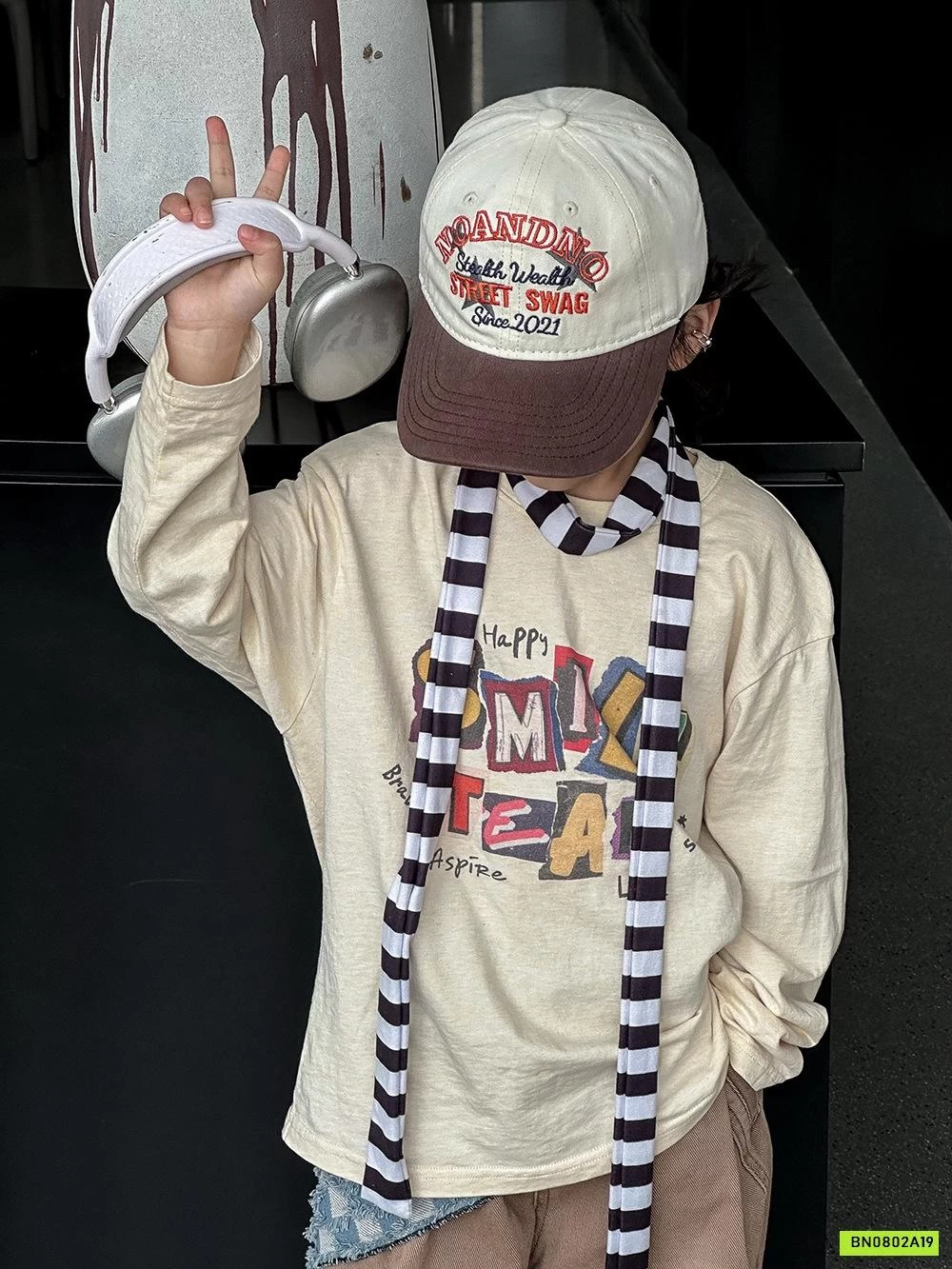 MŨ KẾT THÊU CHỮ CÁ TÍNH