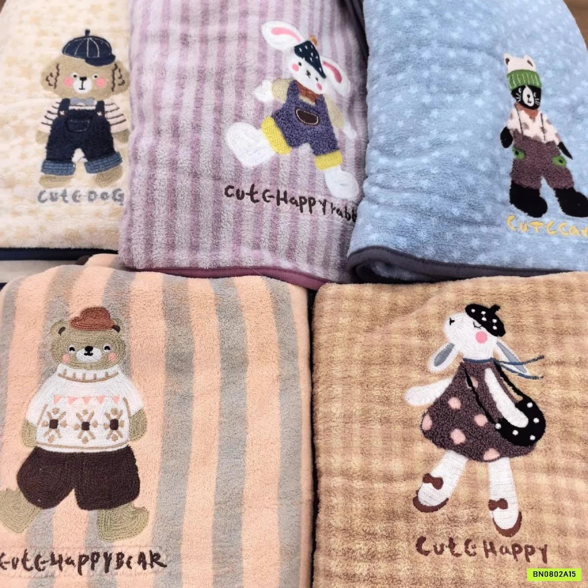 SÉT KHĂN TẮM DỄ THƯƠNG