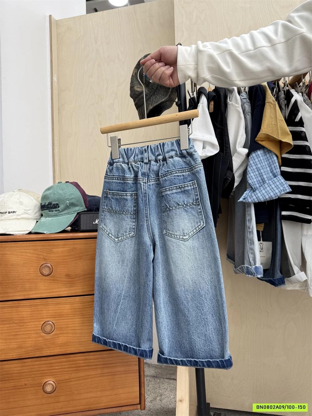 JEANS BAGGY GÂN TRƯỚC