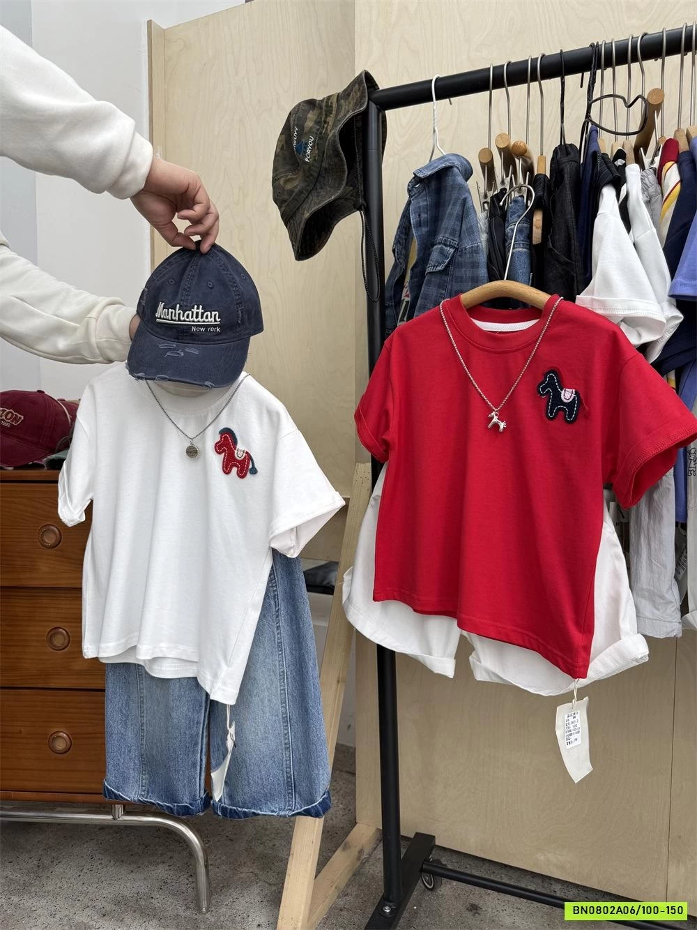 ÁO THUN THÊU NGỰA