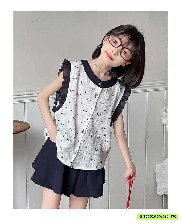 SÉT ÁO THÊU MIX QUẦN VÁY SZ ĐẠI