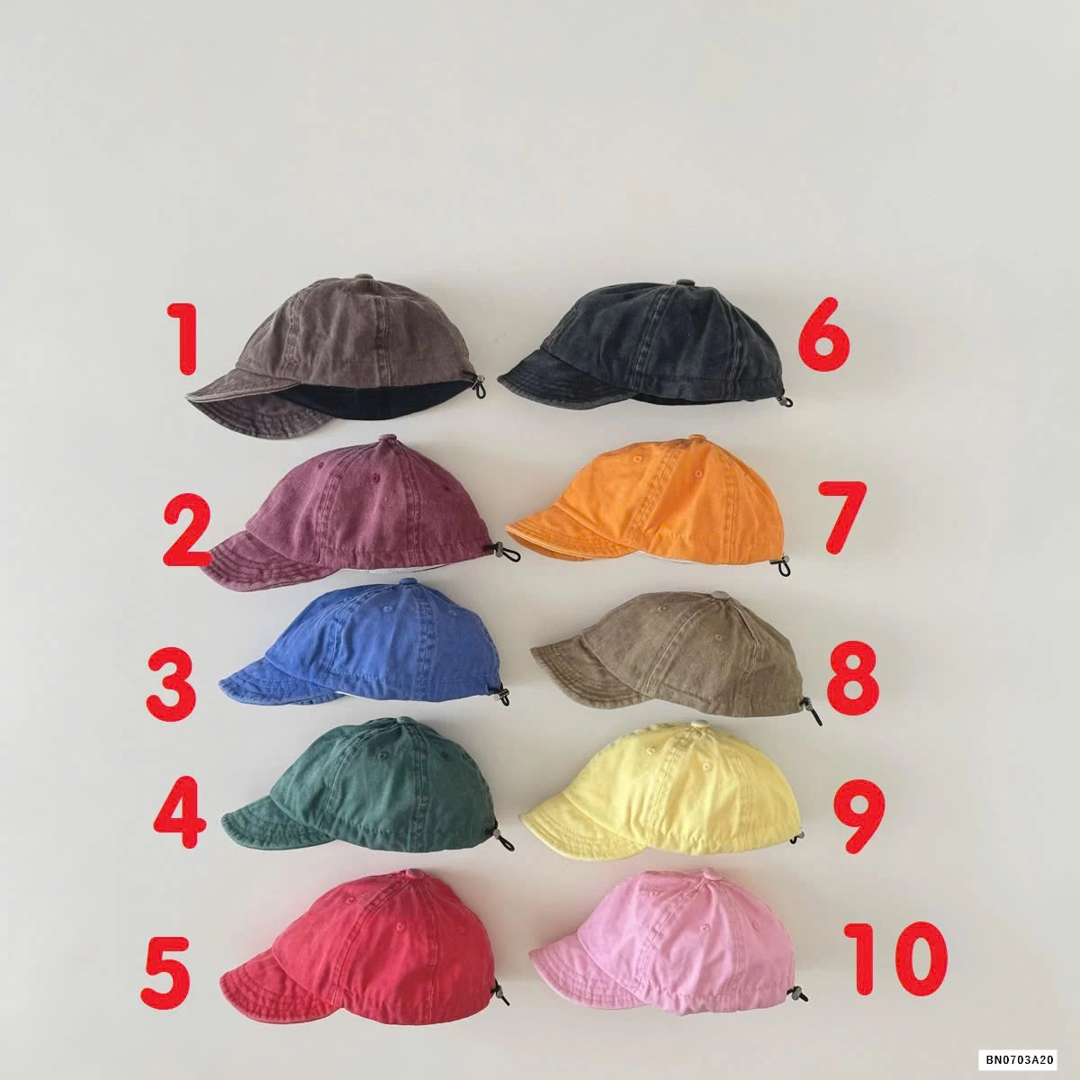 MŨ LƯỠI TRAI MỀM SZ NHÍ